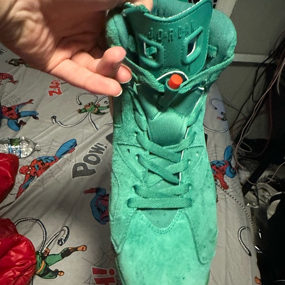Green Gatorade jordan 6s sjze 12 Ds - Picture 8 of 8